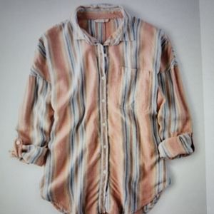 AEO Oversized button up shirt S